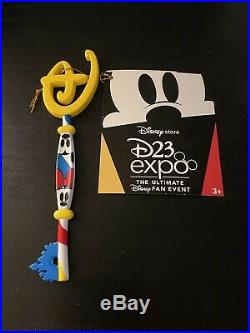 New 2019 Disney D23 Expo Disney Store Exclusive Mickey and Minnie Key