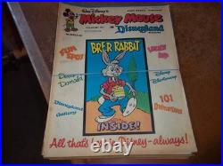 100 X Walt Disney Mickey Mouse Magazines / Comics Mid 1970s VGC Job Lot Mixture
