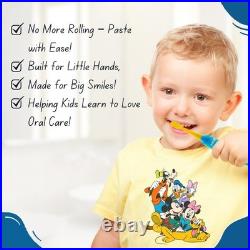 144x Disney Mickey Mouse Kids Battery Powered Toothbrush Soft Bristles & Cap
