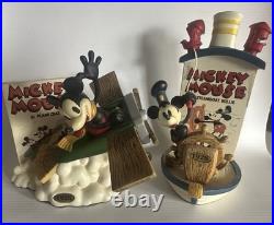 1928 The Best of Mickey Mouse Plane Crazy & Steamboat Willie Figurine