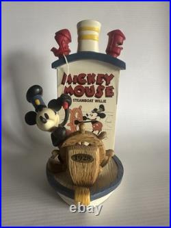 1928 The Best of Mickey Mouse Plane Crazy & Steamboat Willie Figurine