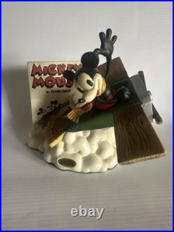 1928 The Best of Mickey Mouse Plane Crazy & Steamboat Willie Figurine
