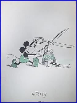 1930 Disney Mickey Mouse Book Extremely Rare FIRST EDITION FIRST ISSUE Bibo Lang