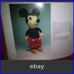 1930s Antique Disney Mickey mouse Knickerbocker Plush Doll Figurine 15 inch High 1930s Antique Disney Mickey mouse Knickerbocker Plush Doll Figurine 15 inch High