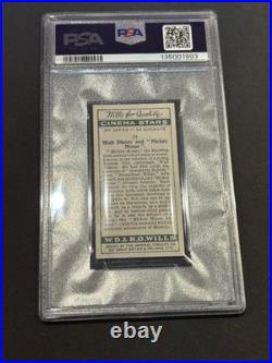 1931 Wills Cinema Stars Walt Disney Mickey Mouse PSA 6 Rookie Card Tobacco