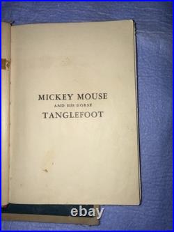 1936 Mickey Mouse & His Horse Tanglefoot COMPLETE 60pg Disney David McKay 1st