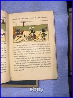 1936 Mickey Mouse & His Horse Tanglefoot COMPLETE 60pg Disney David McKay 1st