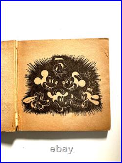 1938 Walt Disney Story of Mickey Mouse Book Vintage USA Hardback