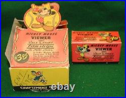 1946 Mickey Mouse Film Viewer Set