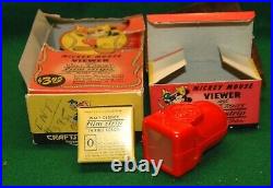 1946 Mickey Mouse Film Viewer Set