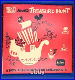 1963 Tudor Walt Disney Mickey Mouse Electric Treasure Hunt Game Never Used NOS