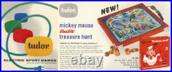 1963 Tudor Walt Disney Mickey Mouse Electric Treasure Hunt Game Never Used NOS