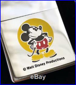 1979 Vintage WALT DISNEY X Zippo Mickey Mouse very Rare