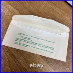 1990 Disney Dollars 5 x $1 Mickey Mouse consecutive numbers in mint condition