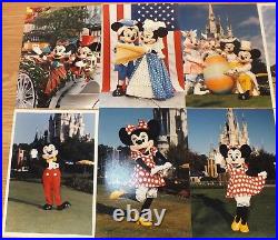 1994 The Walt Disney Company Pro Kodak Mickey & Minnie Mouse Photo Lot of 10