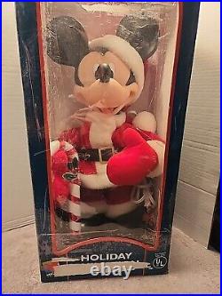 1996 Disney Unlimited Santa Best Christmas Animated Mickey and Minnie Mouse 17