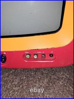 2003 Disney Mickey Mouse Colour Television TV With Remote Tested And Working