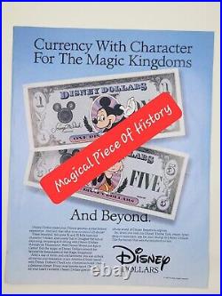 2005 $50 Mickey Mouse Disney Dollar Charles Boyer Autograph