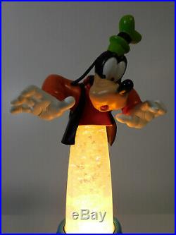 2005 Disney Catalog GOOFY LAVA LAMP FIGURE Light with Mickey Mouse Head Ears Icons