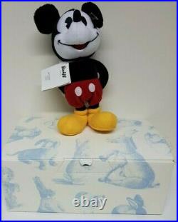 2014 Steiff Walt Disney Mickey Mouse Soft Toy Boxed Limited Edition 10 Tall
