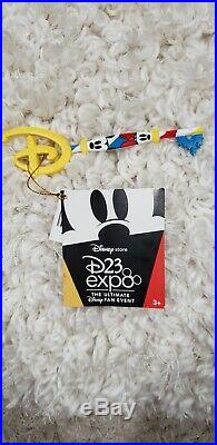 2019 D23 Expo Exclusive LE Limited Edition Mickey/Minnie Mouse KEY -Disney Store