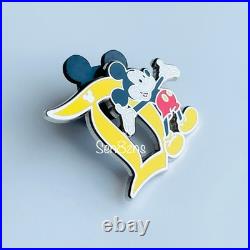 2019 Disney Classic Mickey Mouse Hidden Mickey D Pin Disneyland Resort DLR Pin