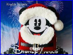 2019 Disney Parks Santa Mickey Mouse Mini Backpack Loungefly Christmas Holiday