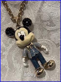 2022 DISNEY BETSEY JOHNSON 50th ANNIVERSARY MICKEY MOUSE NECKLACE & COIN