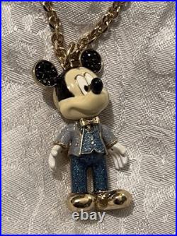2022 DISNEY BETSEY JOHNSON 50th ANNIVERSARY MICKEY MOUSE NECKLACE & COIN
