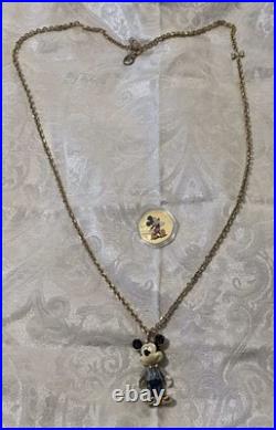 2022 DISNEY BETSEY JOHNSON 50th ANNIVERSARY MICKEY MOUSE NECKLACE & COIN