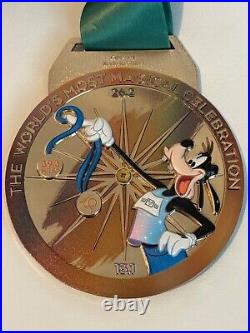 2022 RunDisney GOOFY MARATHON Medal 50th Anniversary Mickey Mouse