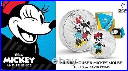 2023 Disney Mickey & Friends Minnie Mouse 1oz Silver Coin