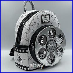 2023 Disney Parks 100th Decades. Mickey Mouse Steamboat Willie Loungefly Bag