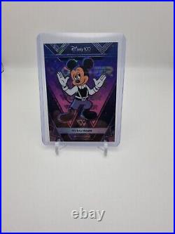 2023 Kakawow Phantom Disney 100 Years of Wonder Mickey Mouse #23 /125 Purple Ice