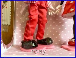 2024 Disney Mickey & Minnie Mouse Valentine's Day 12 Doll Set Limited Edition
