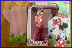 2024 Disney Mickey & Minnie Mouse Valentine's Day 12 Doll Set Limited Edition