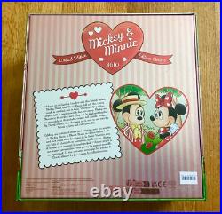 2024 Disney Mickey & Minnie Mouse Valentine's Day 12 Doll Set Limited Edition