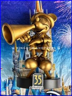 2024 Disney Parks Hollywood Studios 35th Mickey Mouse Director Statue Figure