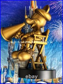 2024 Disney Parks Hollywood Studios 35th Mickey Mouse Director Statue Figure