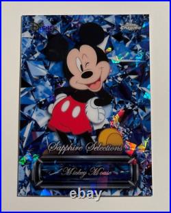 2024 Topps Disney Chrome Sapphire Selections MICKEY MOUSE Blue SP 25 Exist
