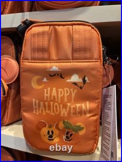 2025 Disney Parks Halloween Mickey Mouse Pumpkin Lug Bag New 2025 Disney Parks Halloween Mickey Mouse Pumpkin Lug Bag New