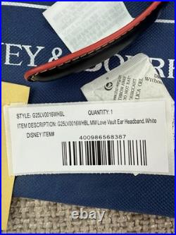 2025 Disney Parks Hearts Love Dooney and Bourke Mickey and Minnie Ears NEW