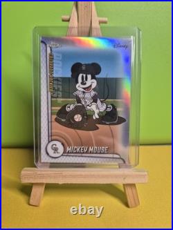 2025 Topps Chrome Disney Mickey Mouse MLB Refractor Colorado Rockies SSP