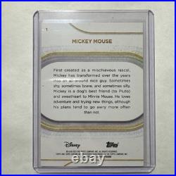 2025 Topps Disney Chrome Mickey Mouse Image Variation /265