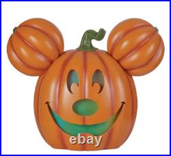 20 Inch (50.8cm) Disney Mickey/Minnie Light-Up Halloween Pumpkin with Music