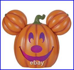 20 Inch (50.8cm) Disney Mickey/Minnie Light-Up Halloween Pumpkin with Music