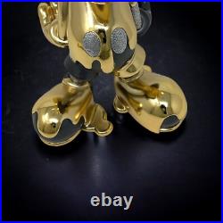 24K Gold Disney Mickey Mouse Transformation Sculpture Paintbrush Pewter 19/100