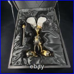24K Gold Disney Mickey Mouse Transformation Sculpture Paintbrush Pewter 19/100