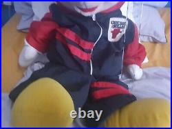 24'' 1990s Chicago Bulls Mickey Mouse Plush