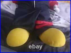 24'' 1990s Chicago Bulls Mickey Mouse Plush